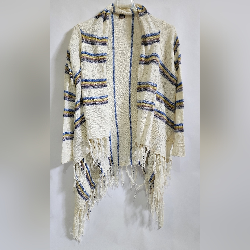 Womens Multiples size Large Open Front Long Sleeve Cardigan